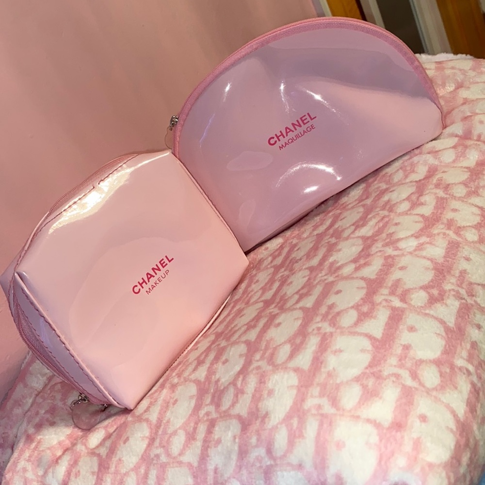 Authentic Chanel Makeup Bags